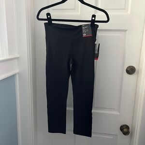 New NWT SMALL Women black GapFit G Fast capri midrise legging 21"